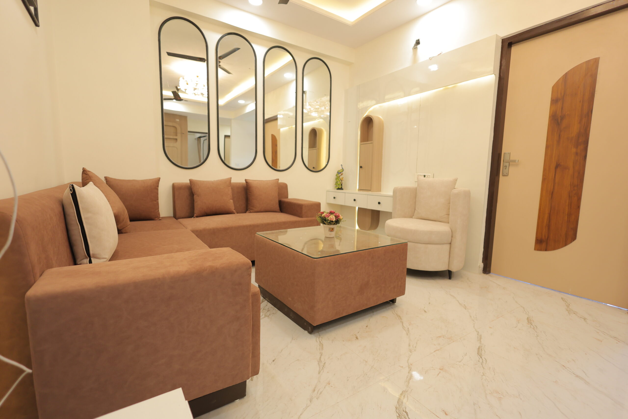 Spacious 2 & 3 BHK living space at Redwood Utopia